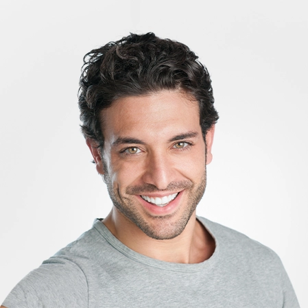Dentist Raleigh NC Man Smiling